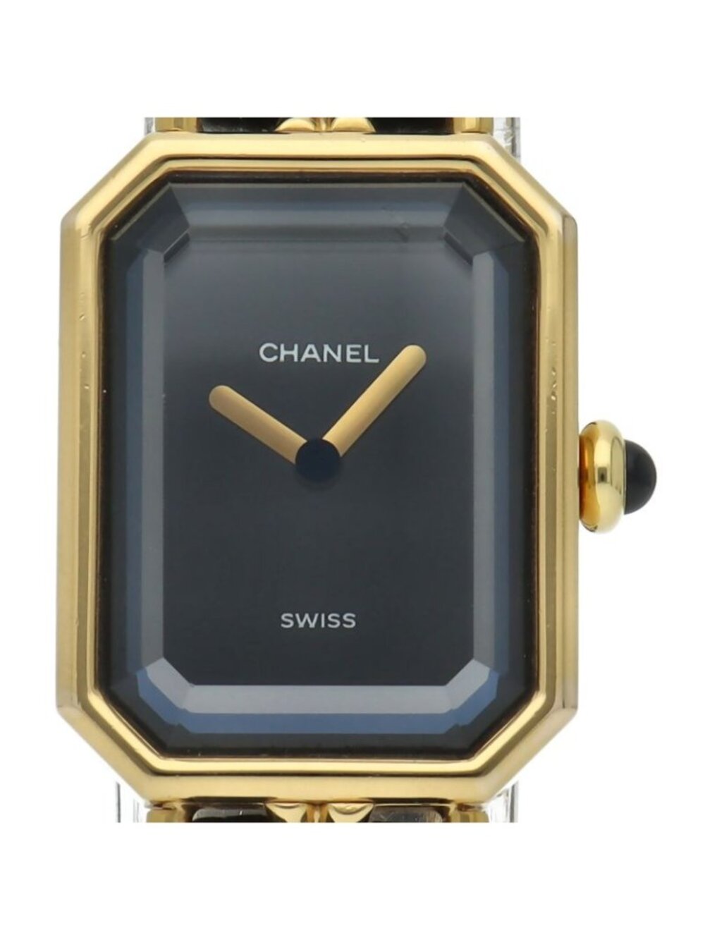 Chanel Premiere M Watch Leather Black